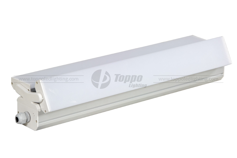 High efficiency 7200lm Internal driver led twins batten