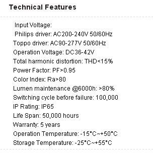 High quality IP65 plastic tri proof light industry light 3000-6000K
